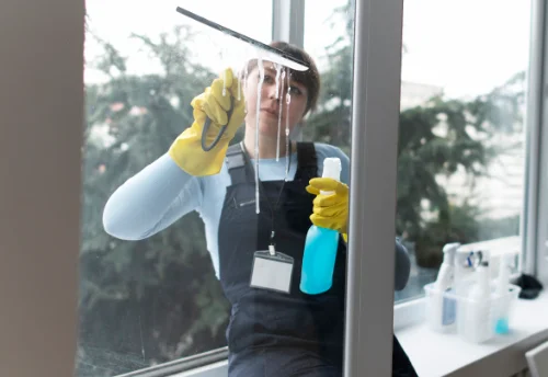 Nettoyage de vitres intérieures et extérieures à Gourbera